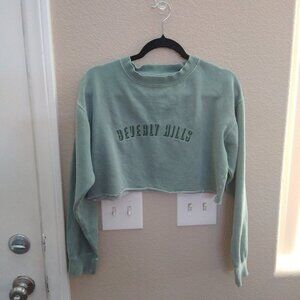 Crop vintage sweatshirt